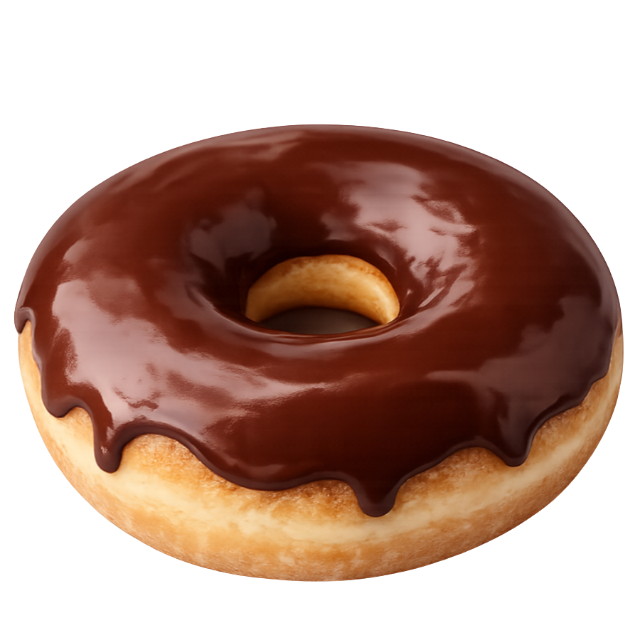 Dona chocolate